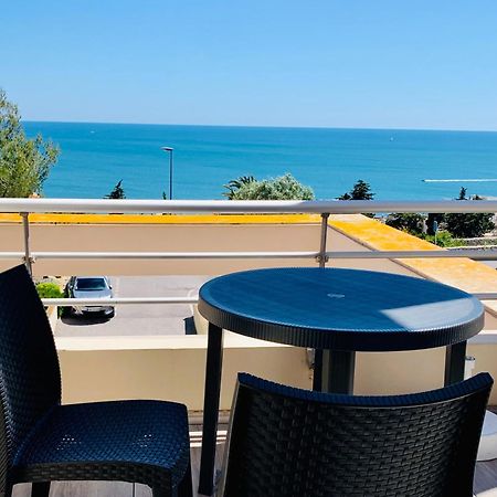 Sète - Fewo mit Meerblick, Schwimmbad Esterno foto