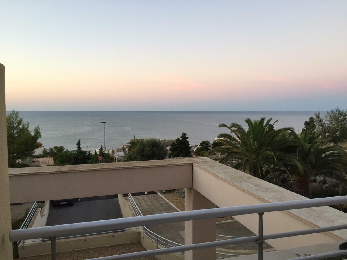 Sète - Fewo mit Meerblick, Schwimmbad Esterno foto